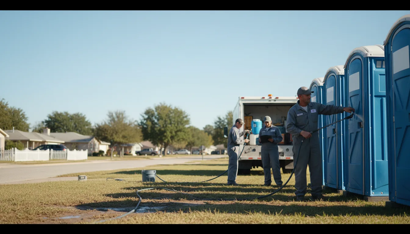 Long-Term Portable Toilet Rental in Cross Plains, IN near me